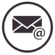 Icone email et lien