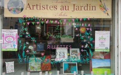 Les ARTISTES au JARDIN en mode printemps à la Fête du Cochon
