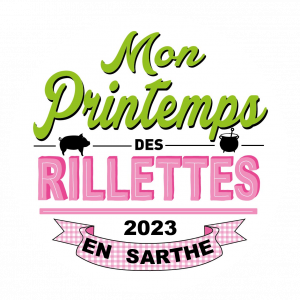 Logo Mon Printemps des Rillettes 2023 en Sarthe