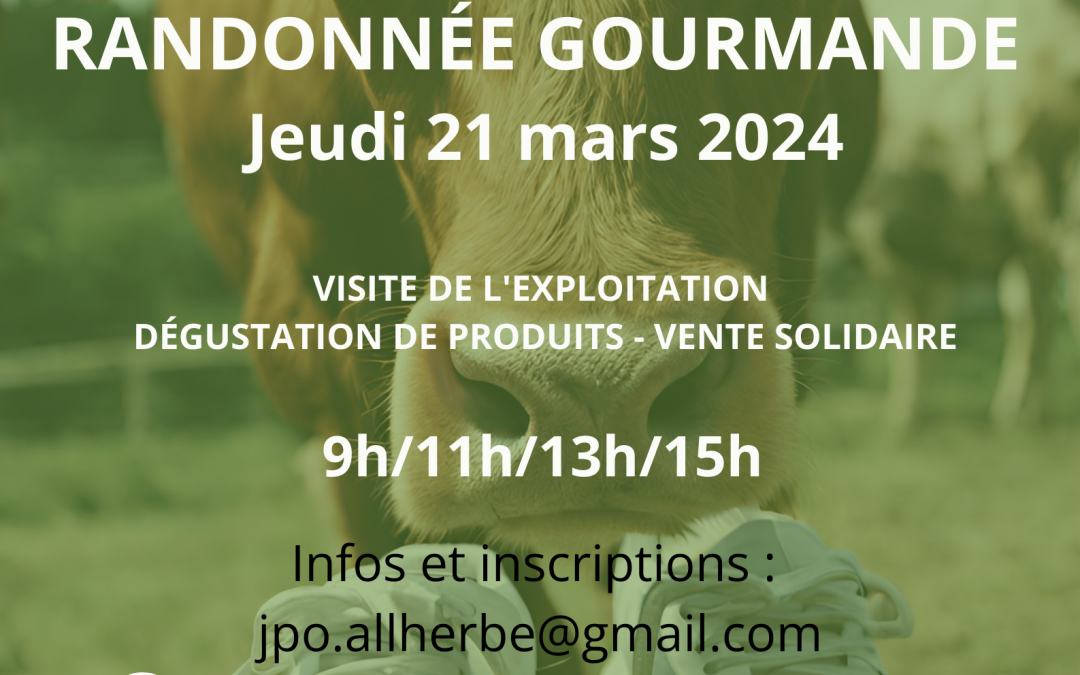 Randonnée gourmande à St Aubin des Coudrais