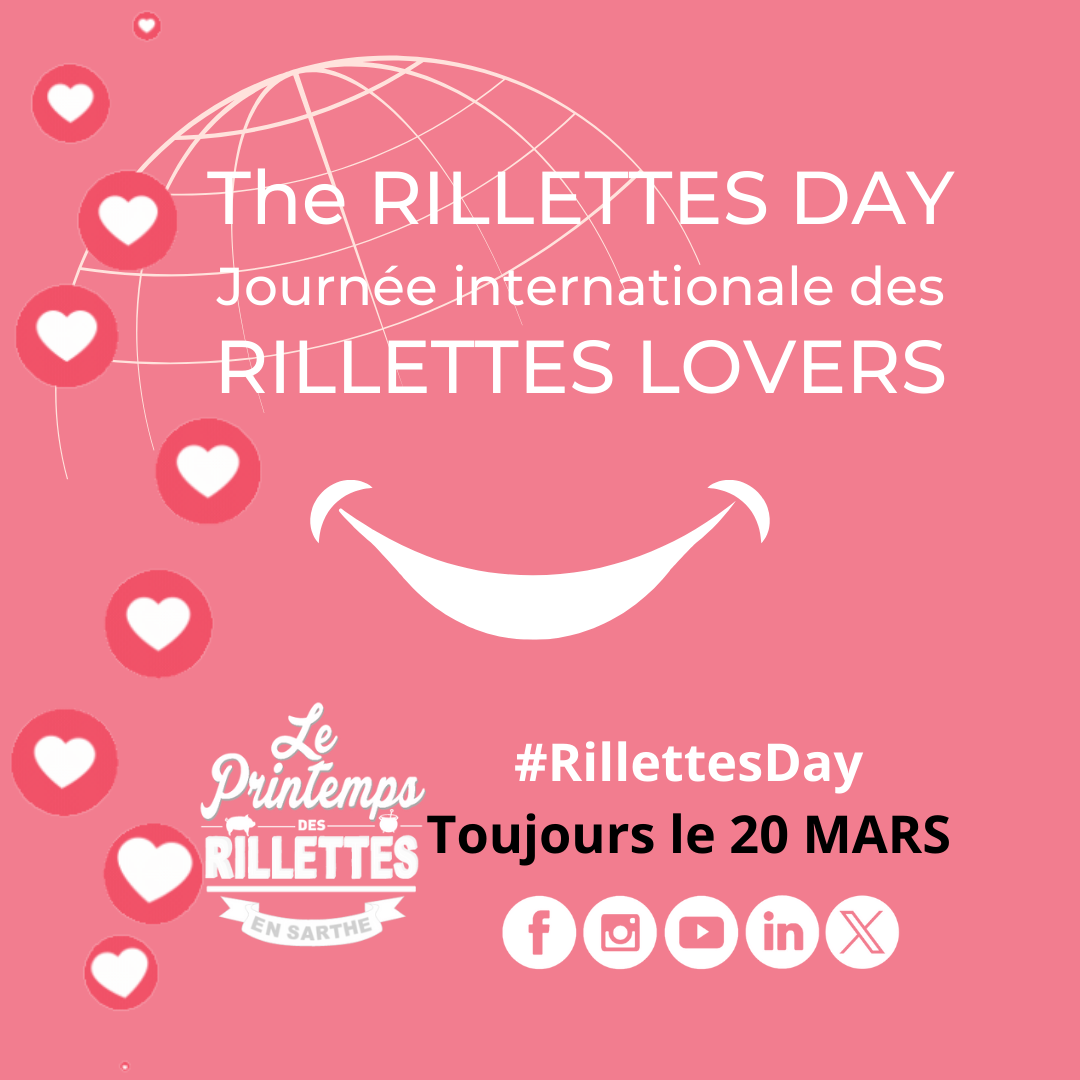 Designs Printemps des Rillettes - RillettesDay Le Rillettes Day, journée internationale des Rillettes