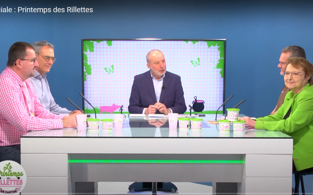 Emission spéciale Printemps des Rillettes 2024, chez LMtv Sarthe le dimanche 10 mars.