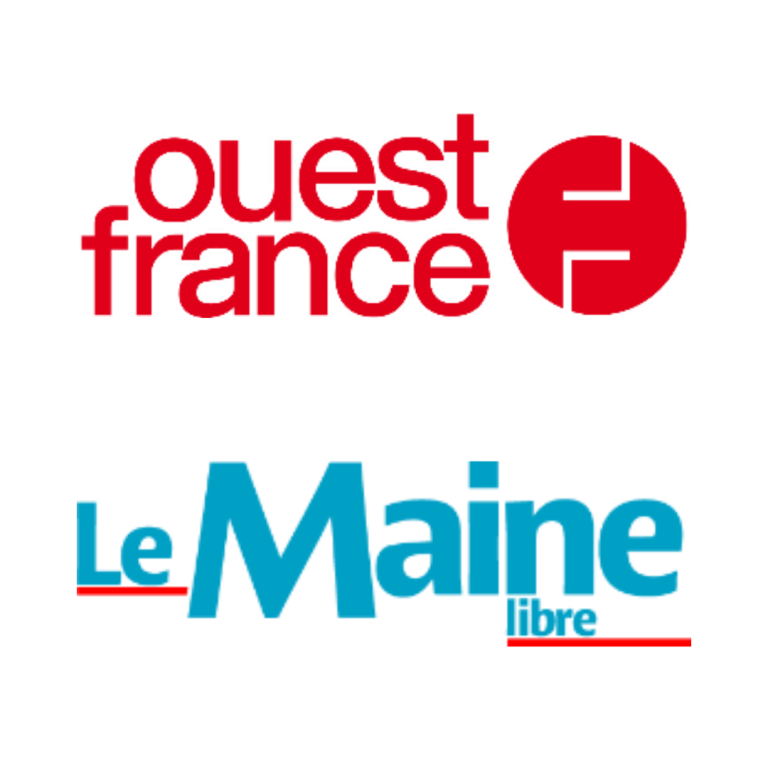 Ouest-France – Le Maine Libre Logos presse partenaire : Ouest-France et Le Maine Libre