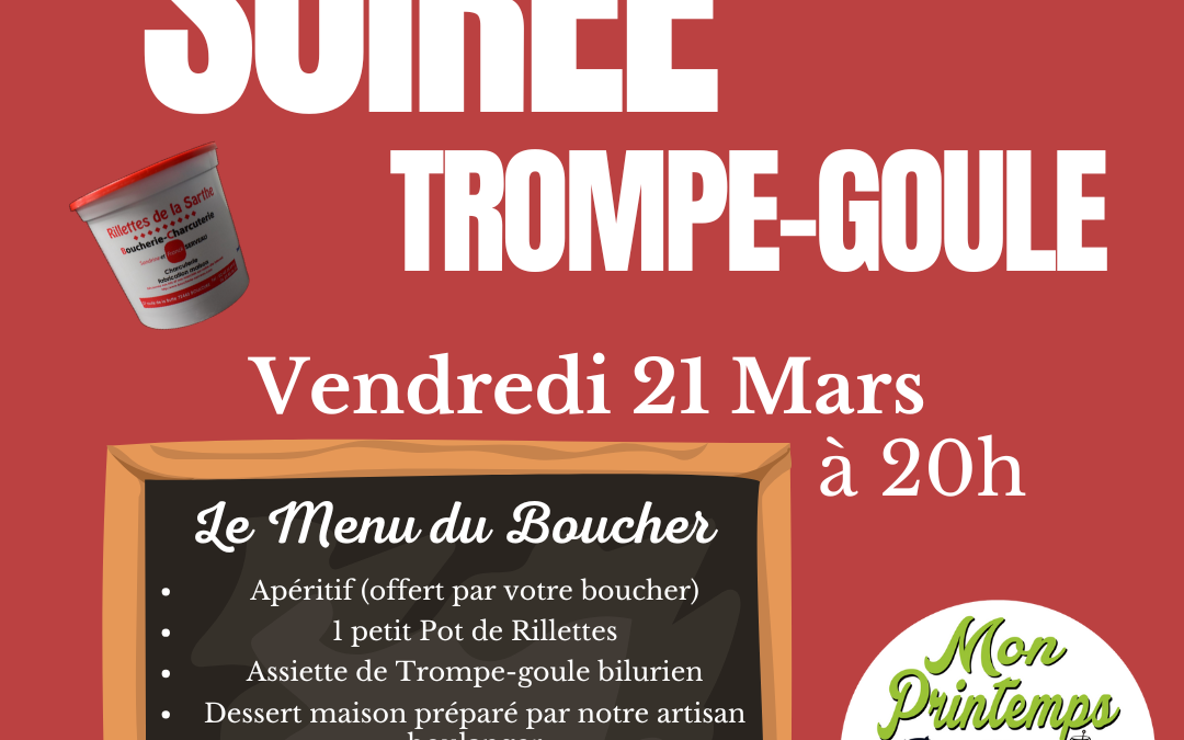 Soirée trompe-goule à Bouloire