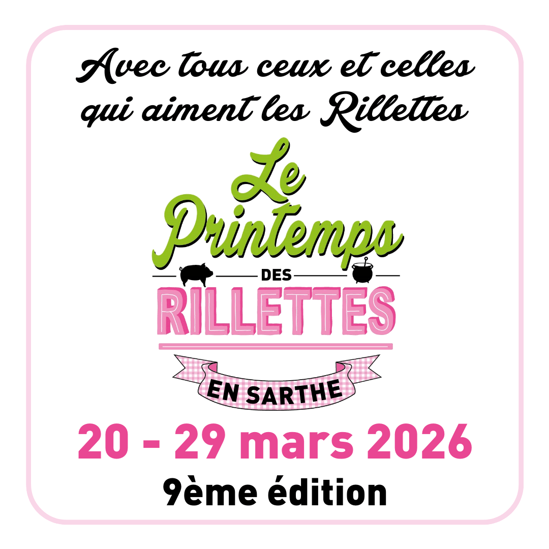 LogoPdR_Slogan daté Logo Printemps des Rillettes 2025 - 8ème édition, carré