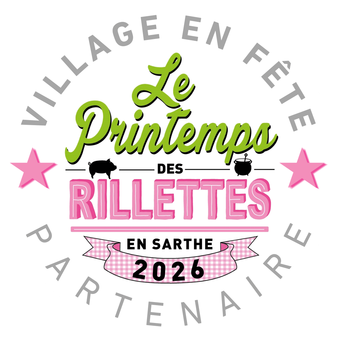 LogoPdR_Village en fête officiel Logo Printemps des Rillettes 2025 - Village en fête