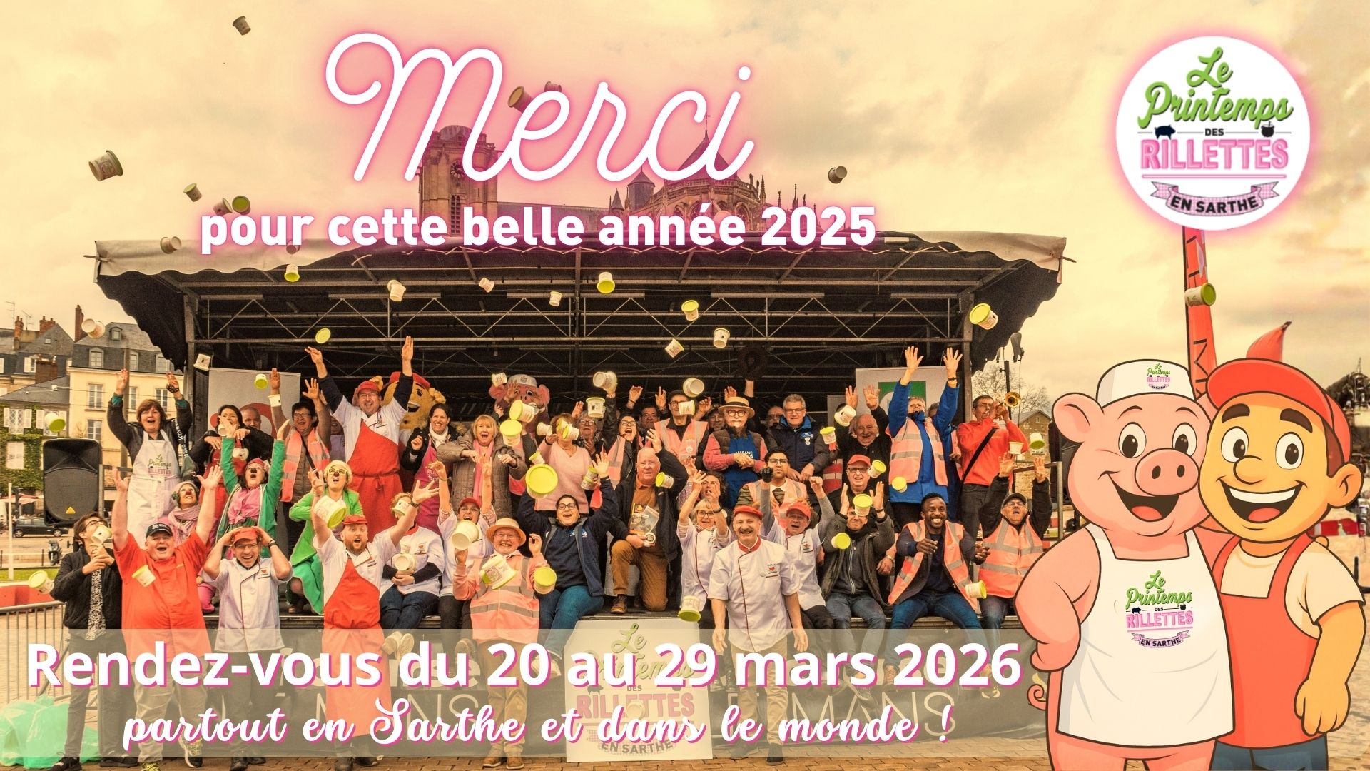 Rétrospective 2025 ; bonne année 2026 à J-80 !