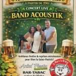 Saint Mars Café : Affiche de la Saint Patrick, 17 mars 2026