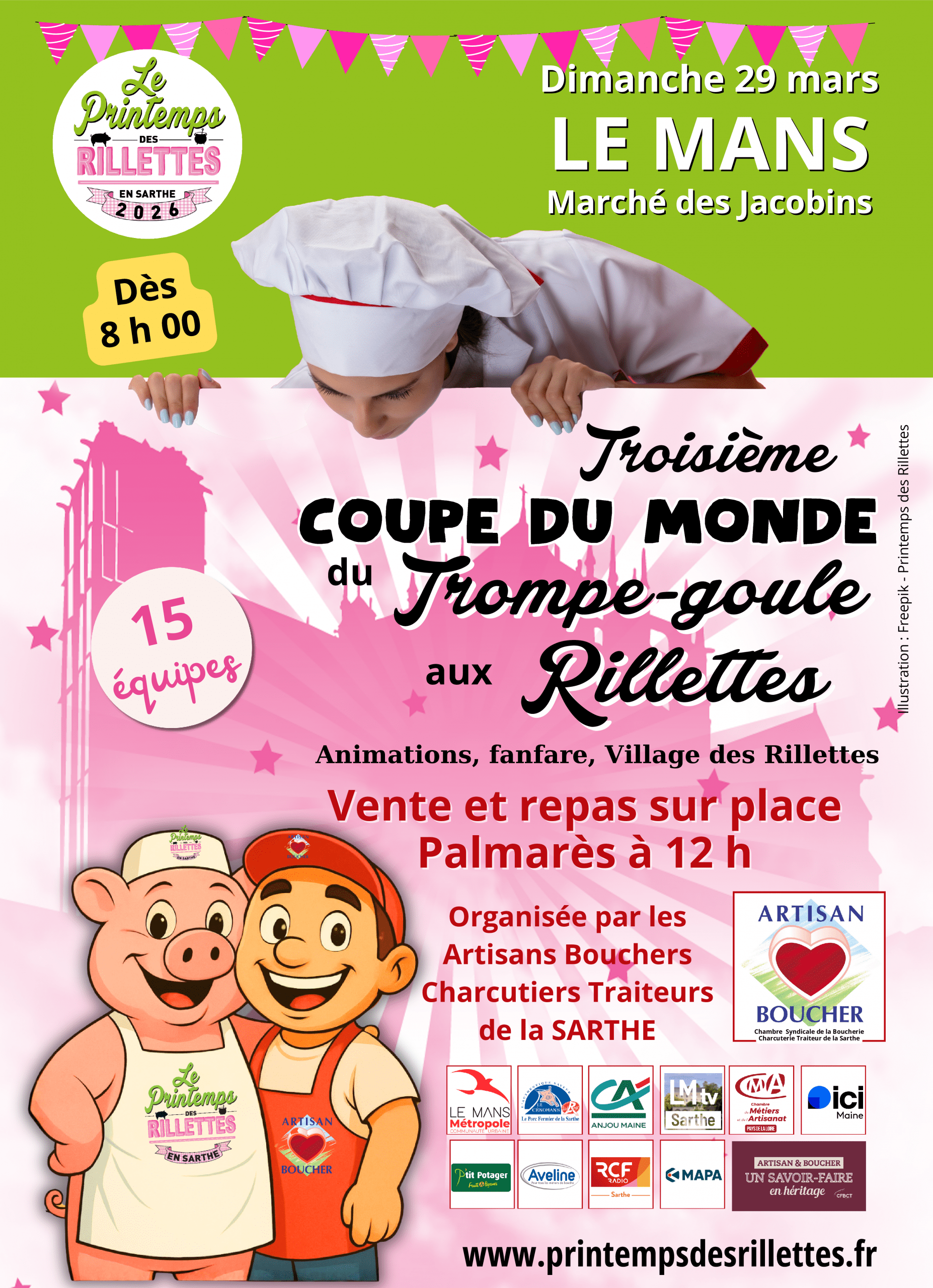 3ème Coupe du Monde du Trompe-goule sarthois - 29 mars 2026