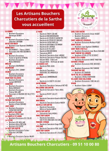 66 Artisans bouchers et charcutiers traiteurs participent au Printemps des Rillettes 2026.
