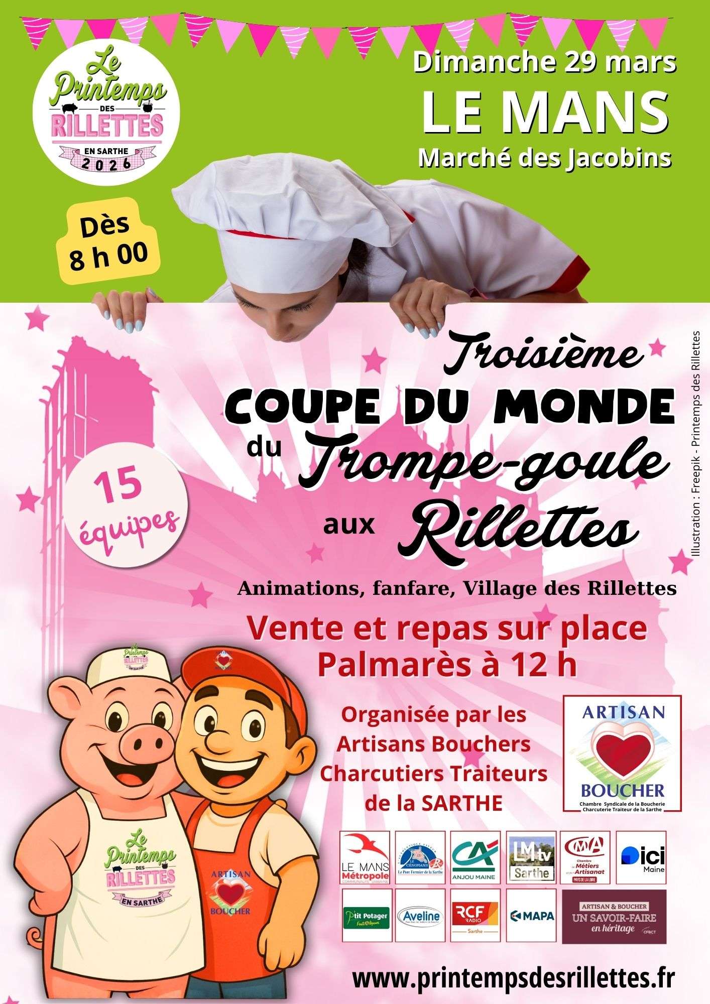 3ème Coupe du Monde du Trompe-goule sarthois - 29 mars 2026