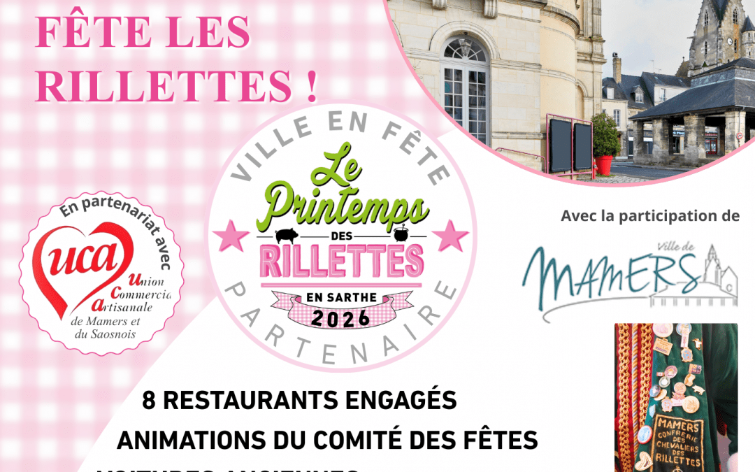 Mamers Ville Officielle 2026 du Printemps des Rillettes