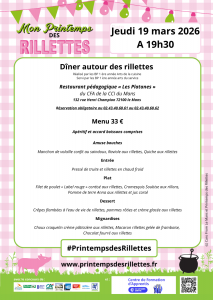 Dîner au restaurant pédagogique Les Platanes de la CCI du Mans