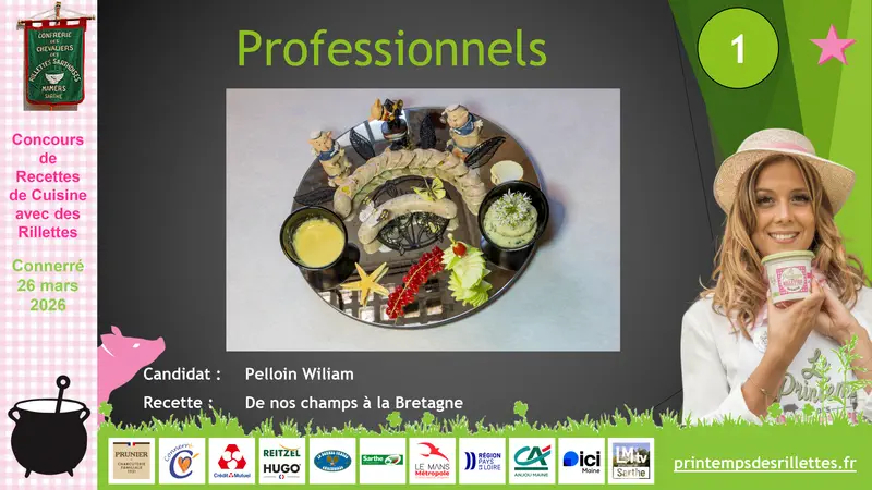 Gagnant des rillettes professionnels