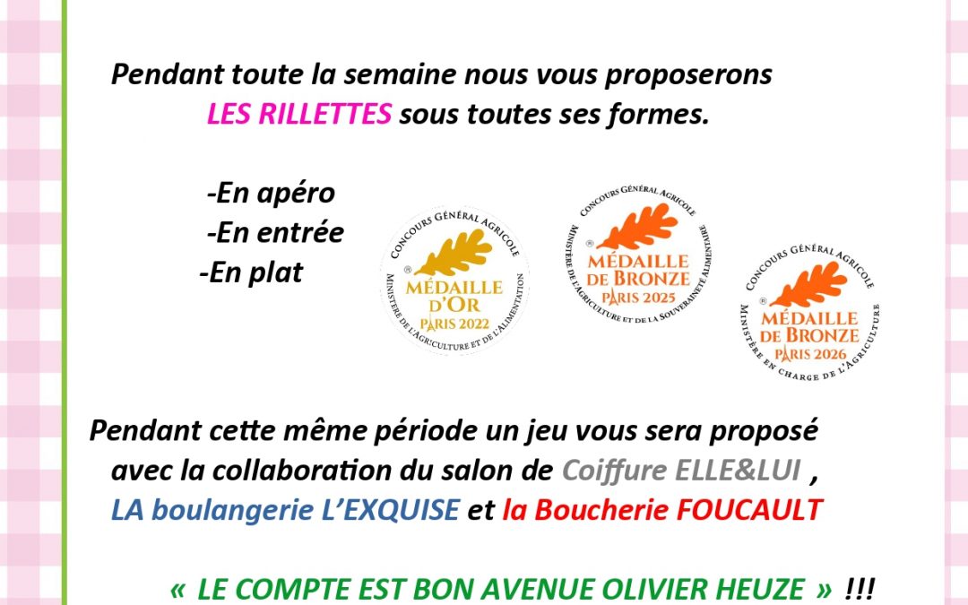 Le compte est bon Avenue Olivier Heuzé !