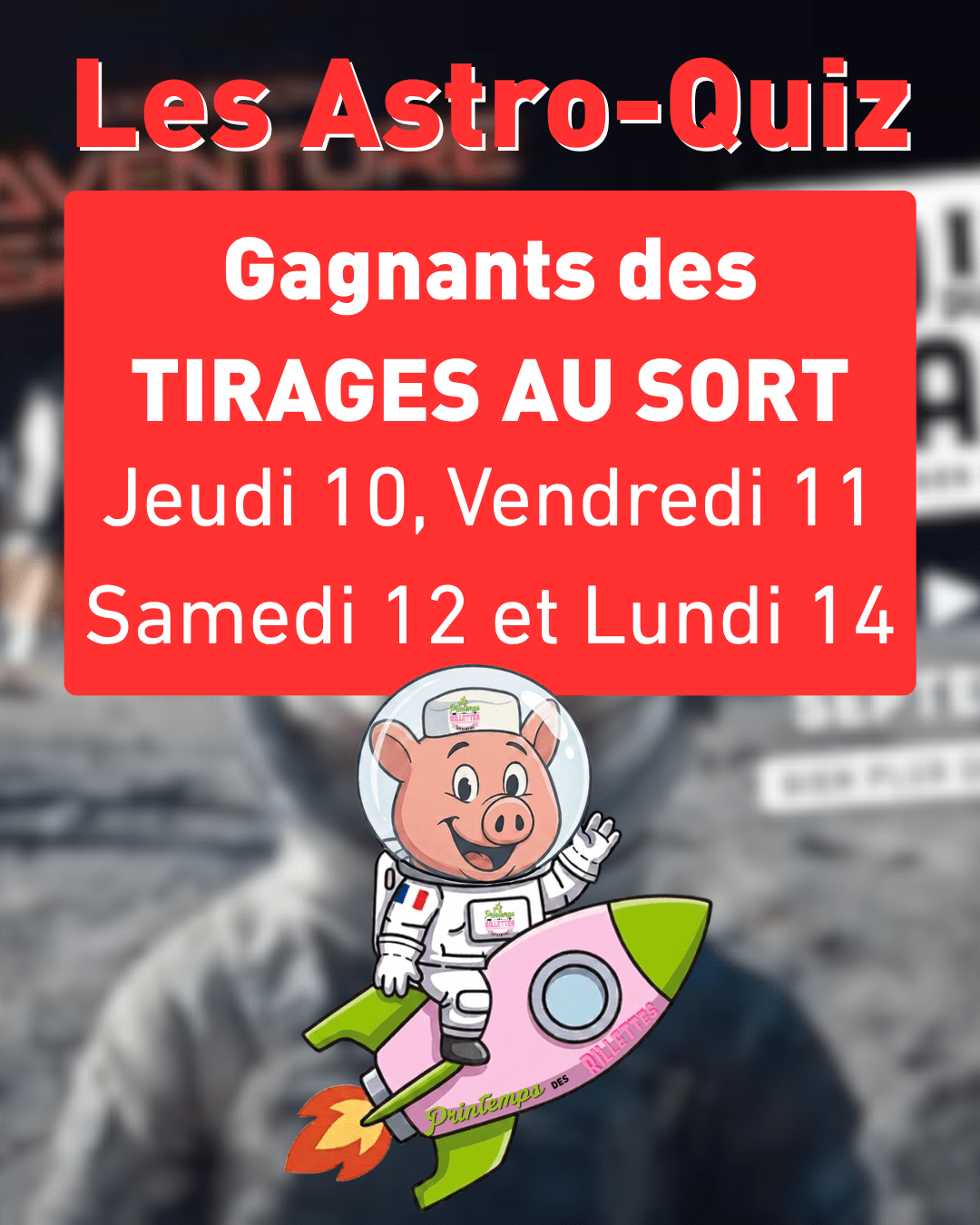 Astroquiz 2026 - résultats